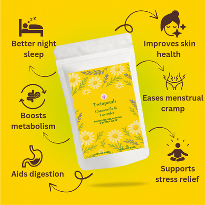 Chamomile tea benefits for relaxation and sleep