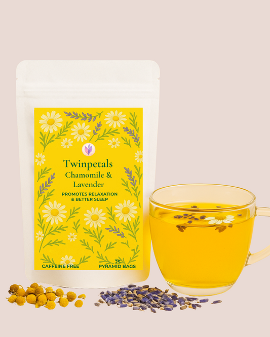 Chamomile Lavender Tea - Promotes restful sleep and daily calm (Tea Bags)